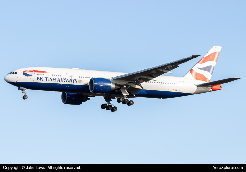 Photo of G-VIIG - British Airways Boeing 777-200ER at IAD on AeroXplorer Aviation Database