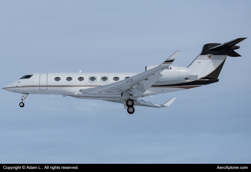 Photo of N103GA - Gulfstream Aerospace Corp Gulfstream G700 at BIL on AeroXplorer Aviation Database