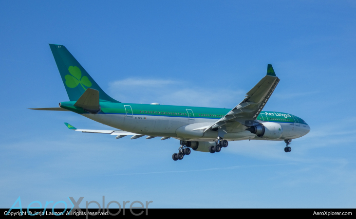 Photo of EI-GEY - Aer Lingus Airbus A330-200 at YYZ on AeroXplorer Aviation Database