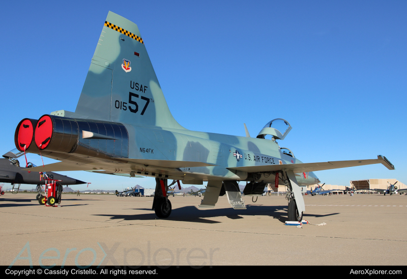Photo of N64FK - PRIVATE Northrop F-5 Freedom Fighter at DMA on AeroXplorer Aviation Database