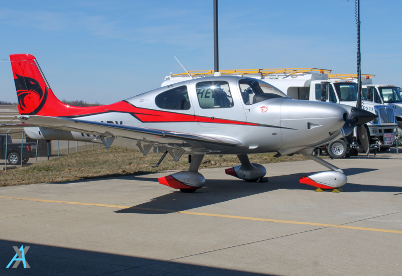 Photo of N74BY - PRIVATE Cirrus SR22T at CVG on AeroXplorer Aviation Database