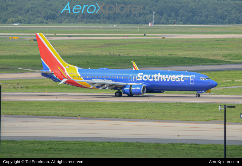 Photo of N8320J - Southwest Airlines Boeing 737-800 at IAD on AeroXplorer Aviation Database