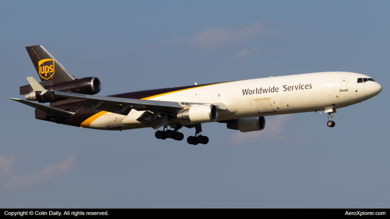 Photo of N296UP - United Parcel Service McDonnell Douglas MD-11F at MCO on AeroXplorer Aviation Database