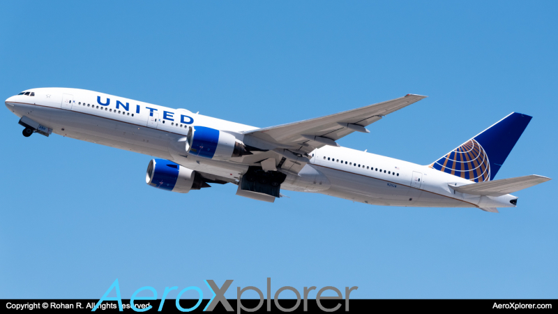 Photo of N211UA - United Airlines Boeing 777-200 at LAX on AeroXplorer Aviation Database