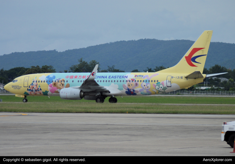 Photo of B-1316 - China Eastern Airlines Boeing 737-800 at cnx on AeroXplorer Aviation Database