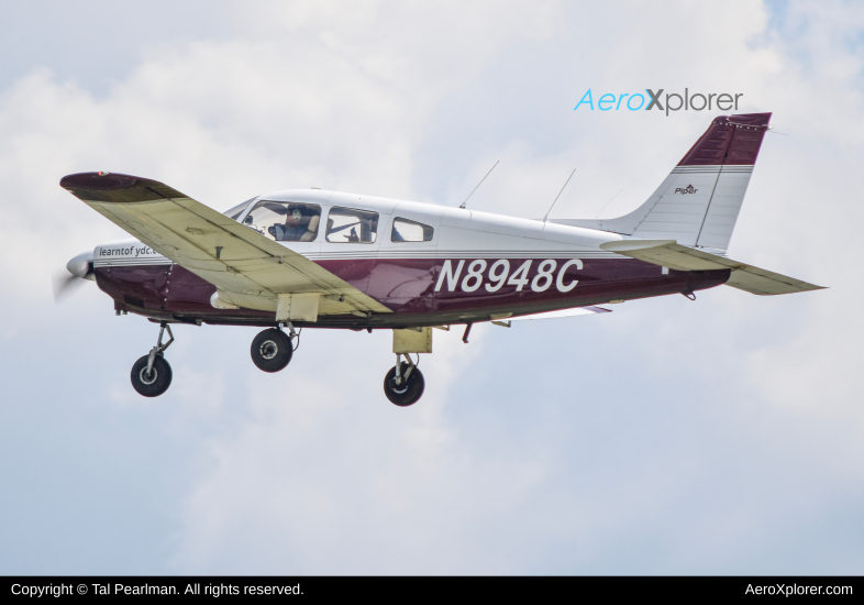 Photo of N8948C - Private Piper 28 Archer at GAI on AeroXplorer Aviation Database