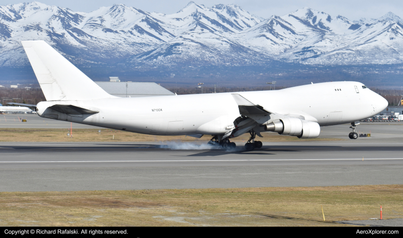 Photo of N713CK - Kalitta Air Boeing 747-400F at ANC on AeroXplorer Aviation Database