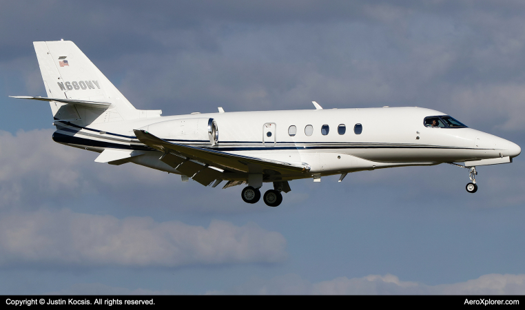 Photo of N680NY - PRIVATE Cessna Citation Latitude at KTPA on AeroXplorer Aviation Database