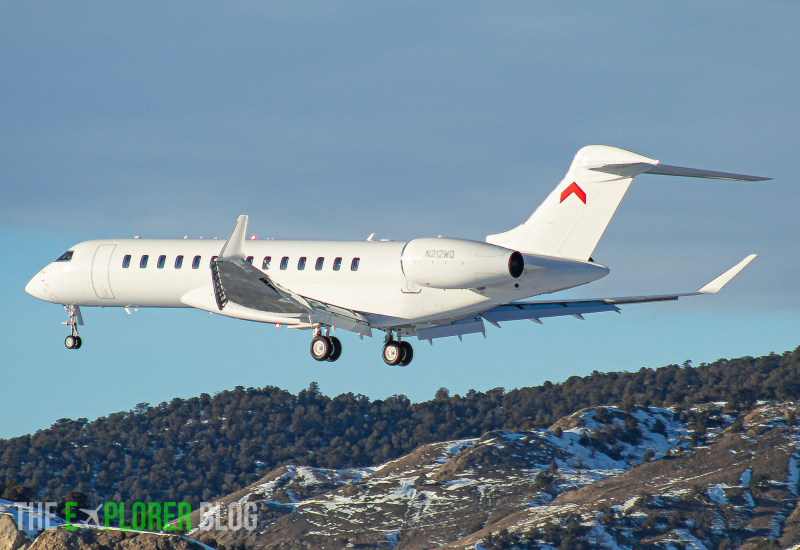 Photo of N212WQ - PRIVATE Bombardier Global 7500 at EGE on AeroXplorer Aviation Database