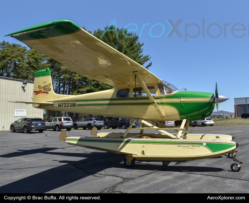 Photo of N7223M - PRIVATE Cessna 175 Skyhawk at BAF on AeroXplorer Aviation Database