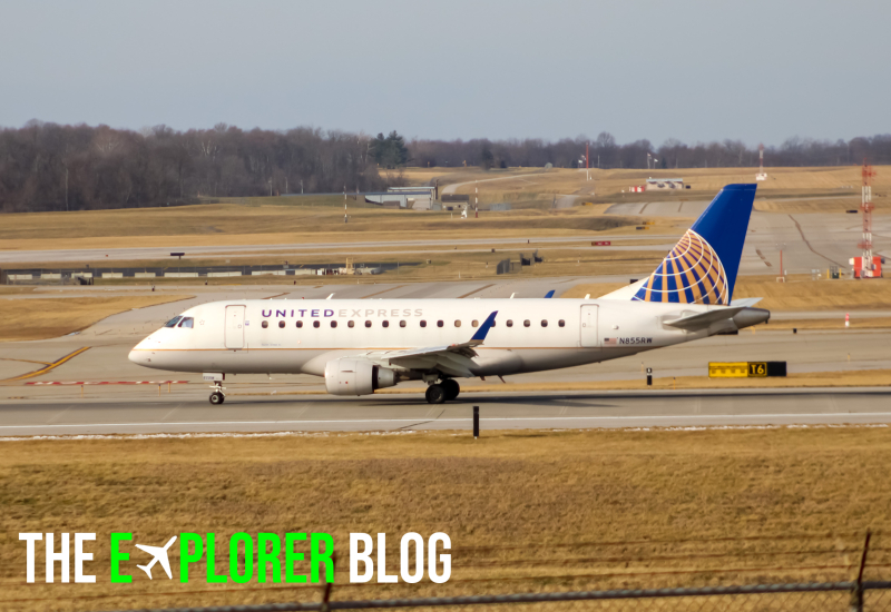 Photo of N855rw - United Express Embraer E170 at CVG on AeroXplorer Aviation Database