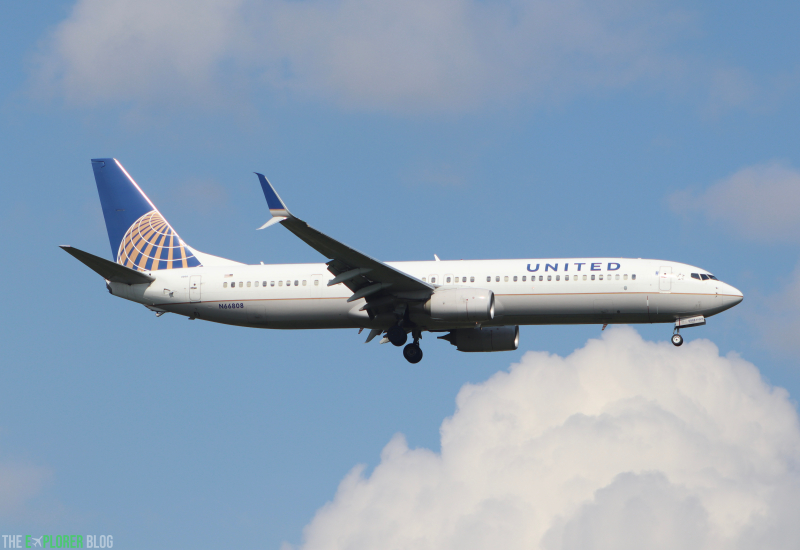 Photo of N66808 - United Airlines Boeing 737-900ER at IAD on AeroXplorer Aviation Database