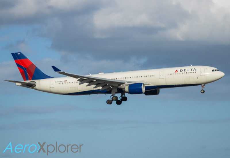 Photo of N805NW - Delta Airlines Airbus A330-300 at MCO on AeroXplorer Aviation Database
