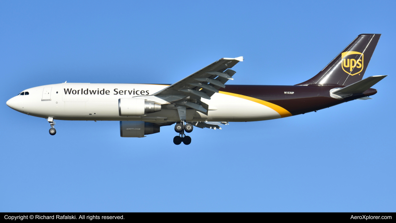 Photo of N153UP - United Parcel Service Airbus A300F-600 at MCO on AeroXplorer Aviation Database