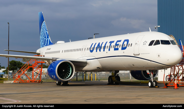Photo of N14511 - United Airlines Airbus A321NEO at TPA on AeroXplorer Aviation Database