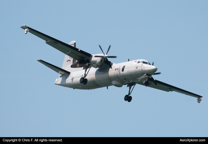 Photo of 716 - Republic of Singapore Air Force Fokker 50 at SIN on AeroXplorer Aviation Database