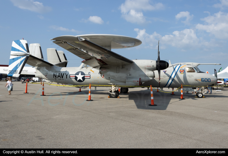 Photo of 169081 - USN - United States Navy Nothrop Grumman E-2 Hawkeye at DAY on AeroXplorer Aviation Database
