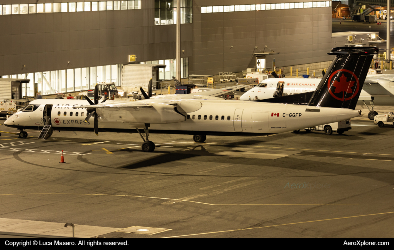 Photo of C-GGFP - Air Canada Express De Havilland DHC-8-400 at YYZ on AeroXplorer Aviation Database