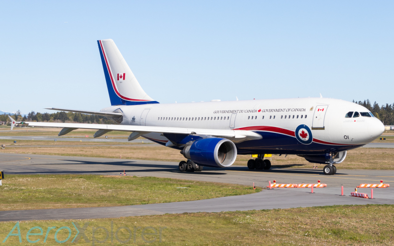 Photo of 15001 - Royal Canadian Air Force Airbus CC-150 Polaris at YYJ on AeroXplorer Aviation Database