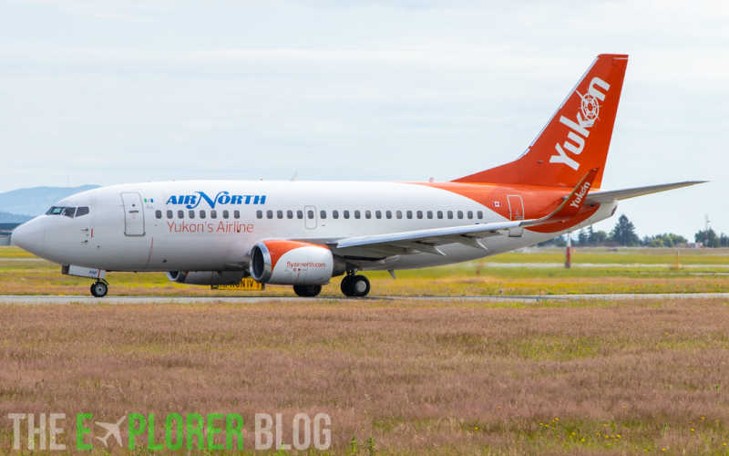 Photo of C-FANF - Air North Boeing 737-500 at YYJ on AeroXplorer Aviation Database