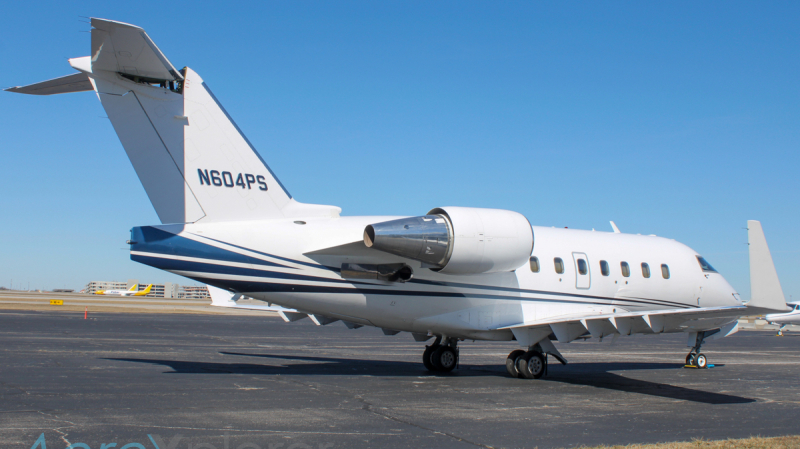 Photo of N604PS - PRIVATE Bombardier Challenger 604 at CVG on AeroXplorer Aviation Database