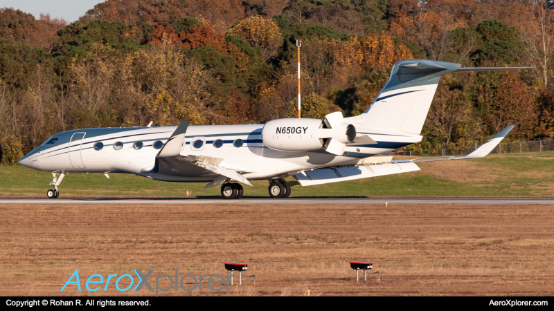 Photo of N650GY - Flexjet Gulfstream G650 at PDK on AeroXplorer Aviation Database