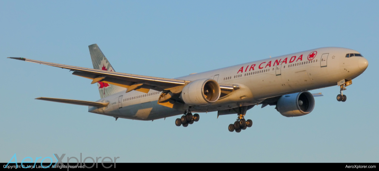 Photo of C-FIVS - Air Canada Boeing 777-300ER at YYZ on AeroXplorer Aviation Database