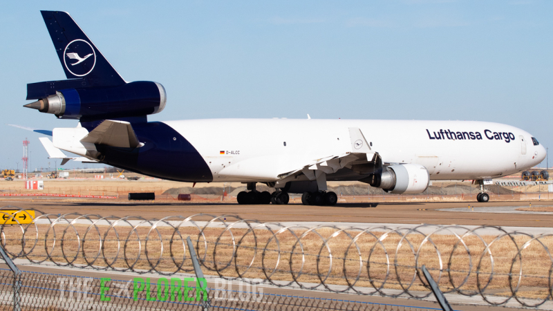Photo of D-ALCC - Lufthansa Cargo McDonnell Douglas MD-11F at DFW on AeroXplorer Aviation Database