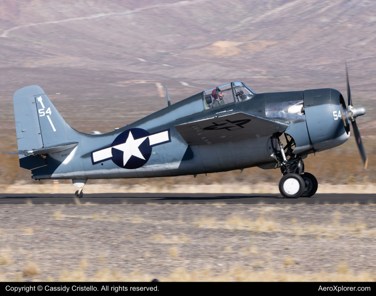 Photo of N5833 - Commemorative Air Force Grumman F4F Wildcat at SAD on AeroXplorer Aviation Database