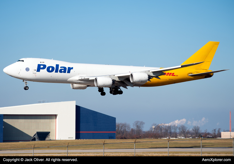 Photo of N855GT - Polar Air Boeing 747-8F at CVG on AeroXplorer Aviation Database