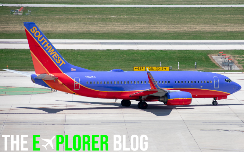 Photo of N231WN - Southwest Airlines Boeing 737-700 at SAT on AeroXplorer Aviation Database