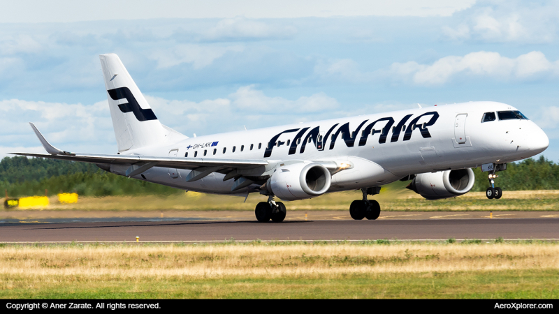 Photo of OH-LKK - Finnair Embraer E190 at HEL on AeroXplorer Aviation Database