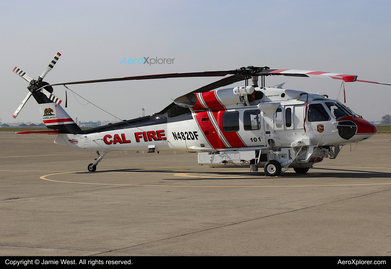 Photo of N482DF - California Department of Forestry (Cal Fire) Sikorsky S-70i Firehawk at MCC on AeroXplorer Aviation Database