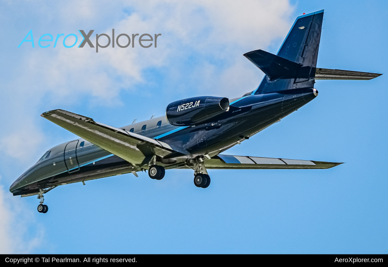 Photo of N522JA - PRIVATE Cessna 680 Citation Sovereign  at IAD on AeroXplorer Aviation Database