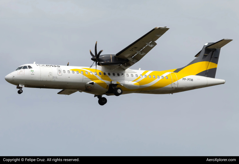 Photo of PP-PTM - Voepass Linhas Aéreas ATR 72-500 at SSA on AeroXplorer Aviation Database