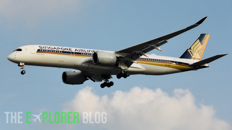 Photo of 9V-SMS - Singapore Airlines Airbus A350-900 at SIN on AeroXplorer Aviation Database
