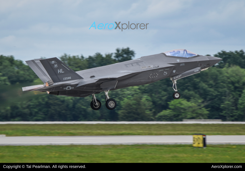 Photo of 20-5586 - USAF - United States Air Force Lockheed Martin F-35 Lightning at DOV on AeroXplorer Aviation Database