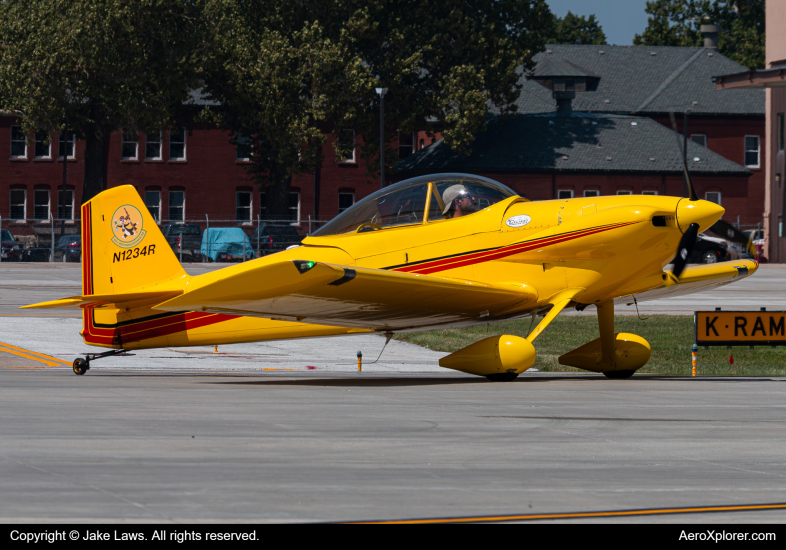 Photo of N1234R - PRIVATE Vans RV-4 at OFF on AeroXplorer Aviation Database