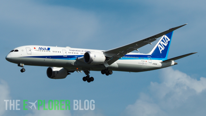Photo of JA923A - All Nippon Airways Boeing 787-9 at SIN on AeroXplorer Aviation Database
