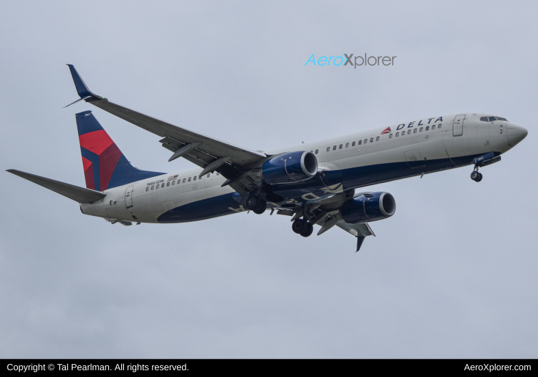 Photo of N861DN - Delta Airlines Boeing 737-900ER at BWI on AeroXplorer Aviation Database