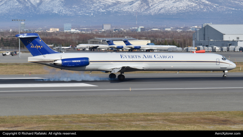 Photo of N963CE - Everts Air Cargo McDonnell Douglas MD-83(SF) at ANC on AeroXplorer Aviation Database