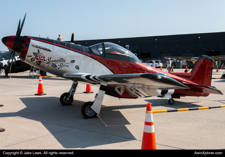 Photo of N611SR - PRIVATE Titan T-51 Mustang at IAD on AeroXplorer Aviation Database