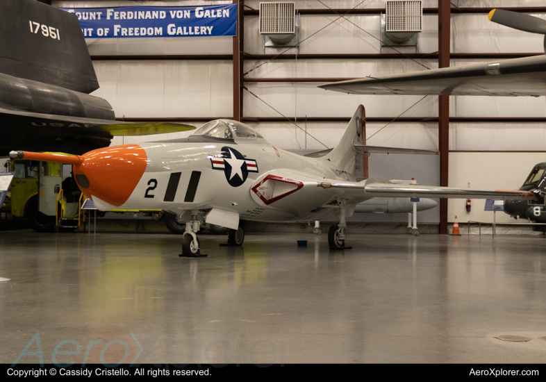 Photo of 144426 - USMC - United States Marine Corp Grumman F9F Cougar at DMA  on AeroXplorer Aviation Database