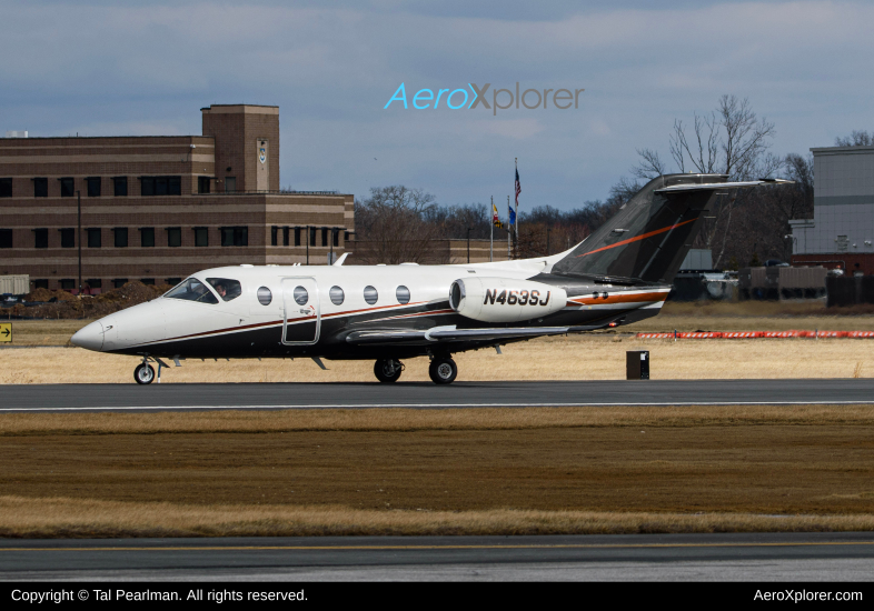 Photo of N463SJ - PRIVATE Beechcraft Hawker 400 at MTN on AeroXplorer Aviation Database