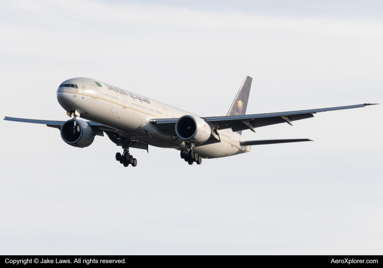 Photo of HZ-AK29 - Saudia Boeing 777-300ER at IAD on AeroXplorer Aviation Database