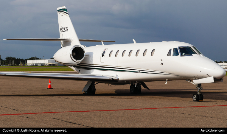 Photo of N928JK - PRIVATE Cessna 680 Citation Sovereign  at TPA on AeroXplorer Aviation Database