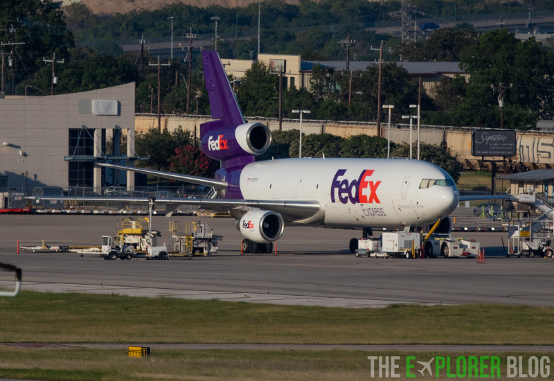 Photo of N550FE - FedEx Express McDonnell Douglas MD-10F at SAT on AeroXplorer Aviation Database