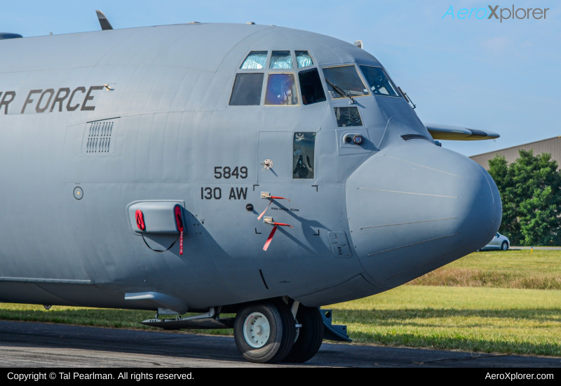 Photo of 95-6710 - USAF - United States Air Force Lockheed C-130H Hercules at MRB on AeroXplorer Aviation Database