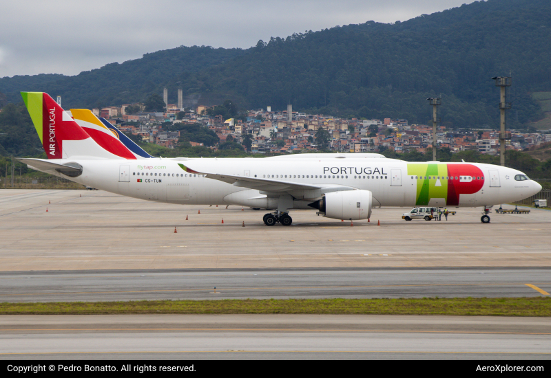 Photo of CS-TUM - TAP Air Portugal Airbus A330-900 at GRU on AeroXplorer Aviation Database
