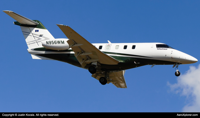 Photo of N956WM - PRIVATE Pilatus PC-24 at TPA on AeroXplorer Aviation Database